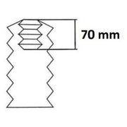 KYB 2 x Front Dust Cover Kit fits Audi A3 2012-2022 1.0 1.2 1.4 1.5 1.6 1.8