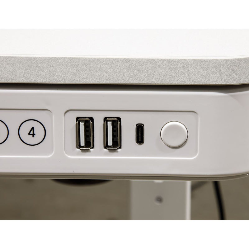 Dellonda Single Motor Ultra-Quiet Electric Desk with Control Panel USB Port Dellonda - Dynamic Drive