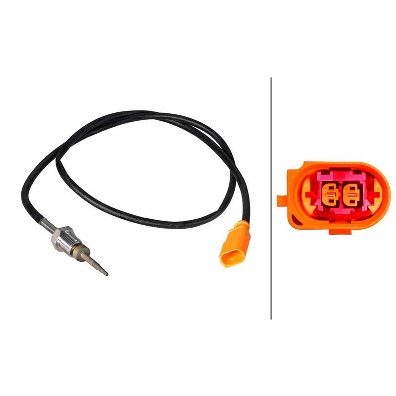 Hella Exhaust Gas Temperature Sensor after soot particulate filter fits Audi A3