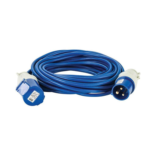 Defender Extension Lead Blue 1.5mm2 16A 14m 230V Defender - Dynamic Drive