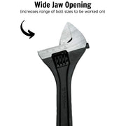 Teng Tools Adjustable Wrench 300mm Teng Tools - Dynamic Drive