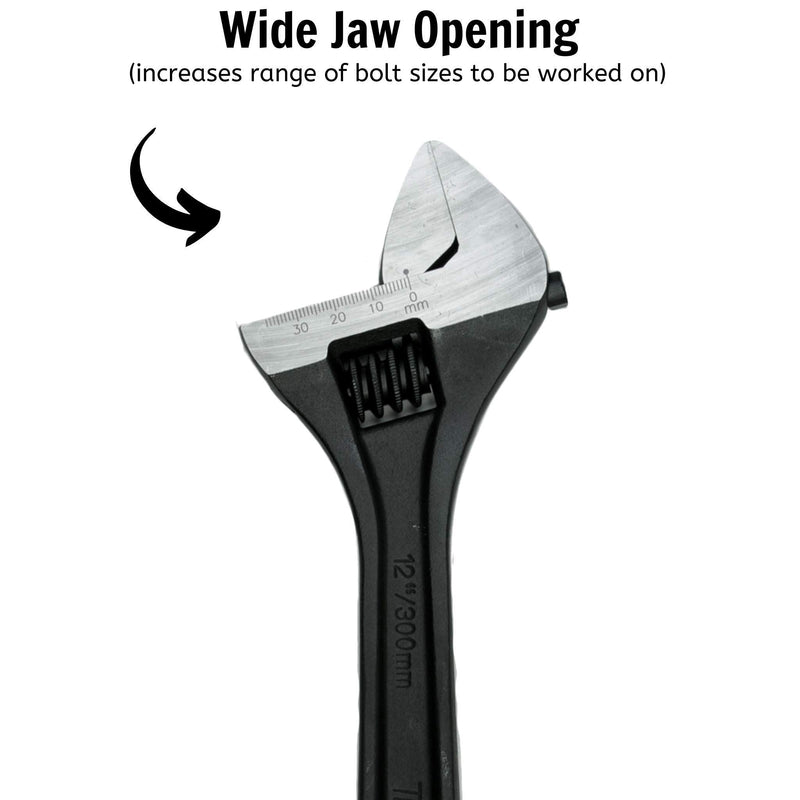 Teng Tools Adjustable Wrench 300mm Teng Tools - Dynamic Drive