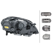 Hella Headlight Headlamp WY5W Left fits Mercedes-Benz M-Class 2005-2011