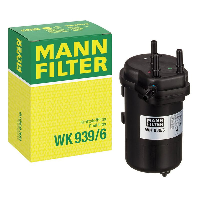 MANN-FILTER Full Service Kit with Air, Oil, Fuel & Cabin Filter fits Nissan Juke