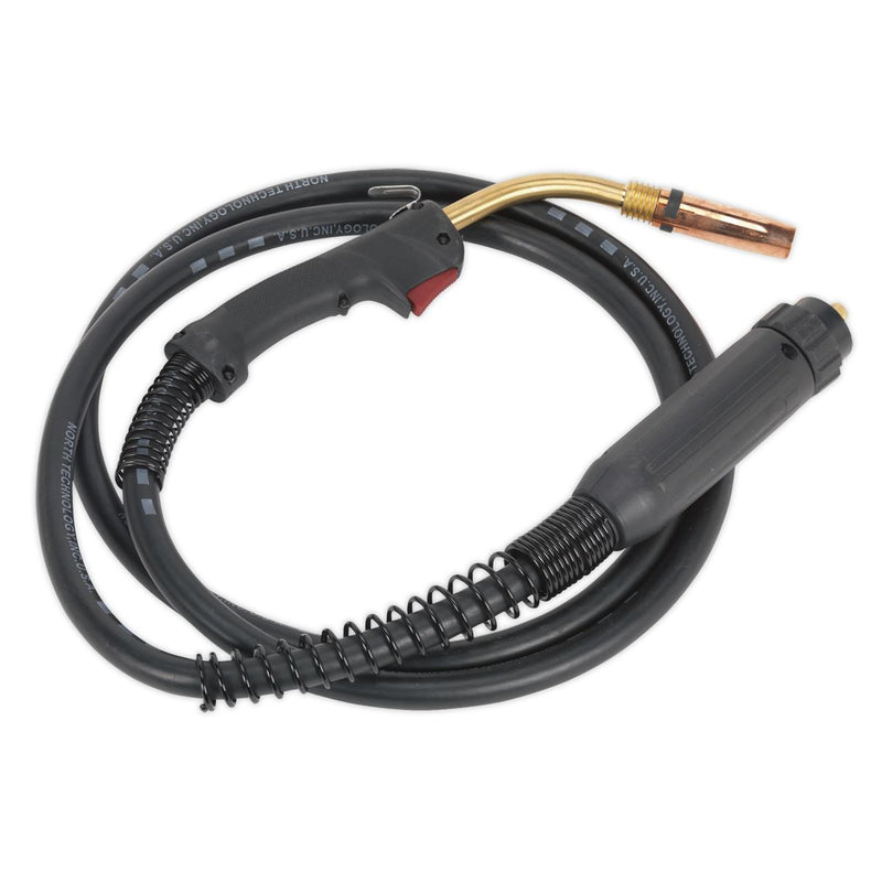 Sealey MIG Torch 3m Euro Connection MB36 MIG/N336 Sealey - Dynamic Drive