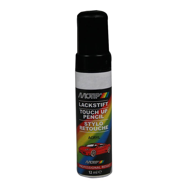 2 x  Motip Gloss Black Touch Up Pen Acrylic High Quality Alloy Wheels Scratches Brand  - Dynamic Drive