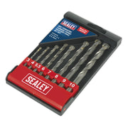 Sealey Tungsten Carbide Tipped Masonry Drill Bit Set 8pc AK5708 Sealey - Dynamic Drive