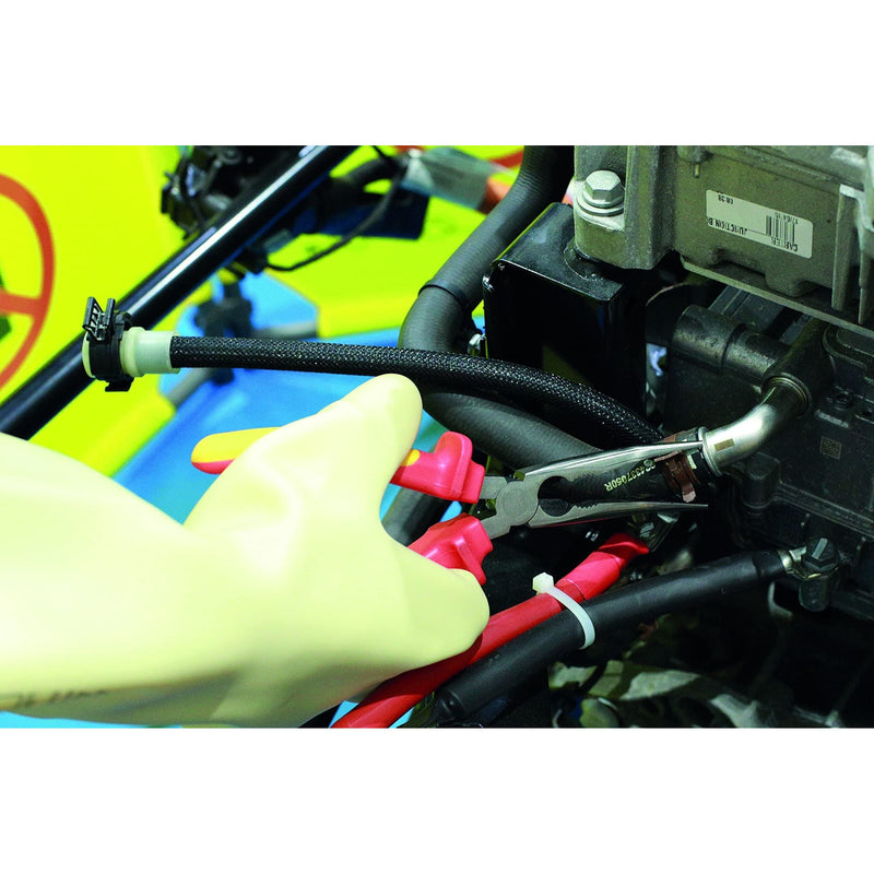 Laser Insulated Bent Nose Pliers 200mm 7570 Laser - Dynamic Drive