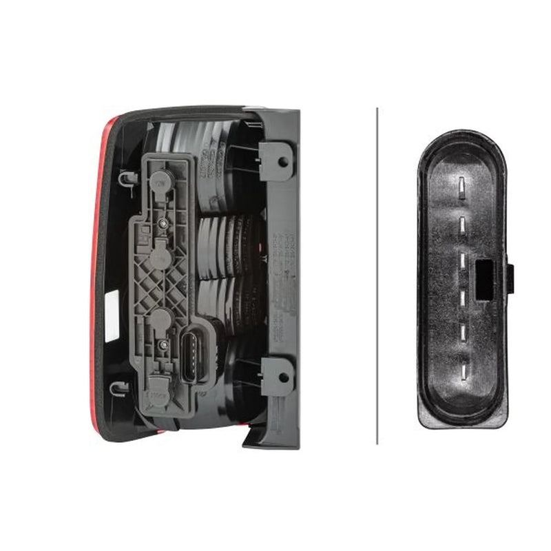 Hella Tail Light / Lamp PY21W Right fits VW Mpv 2004-2015 1.2 1.6 2.0