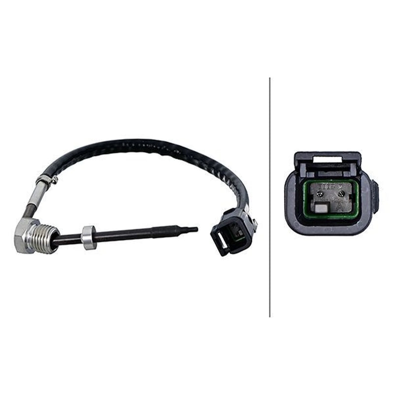 Hella Exhaust Gas Temperature Sensor fits Volvo Fe 2009-2014