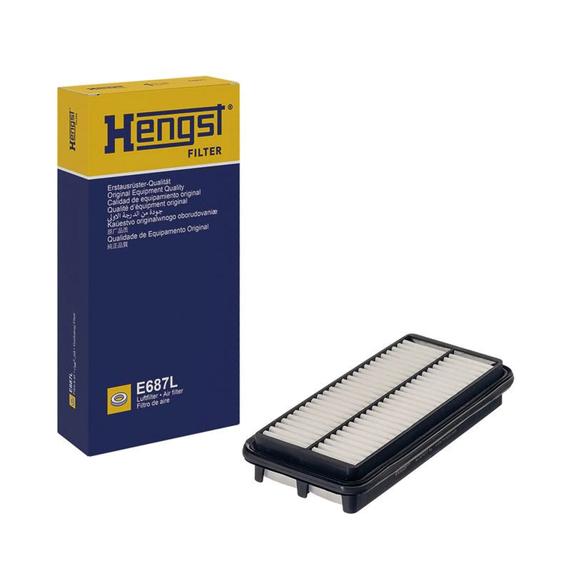 Hengst Engine Air Filter fits Kia Picanto I 2004-2011 1.0 1.1