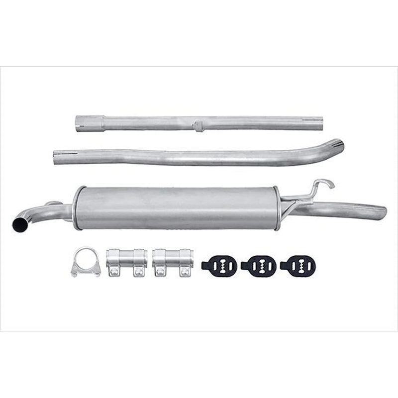 Hella End Silencer Rear fits Fiat Seicento / 600 1997-2008 0.9