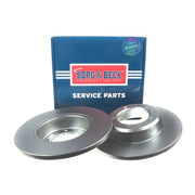 Borg & Beck Front & Rear Brake Discs & Pads fits Land Rover Range Rover
