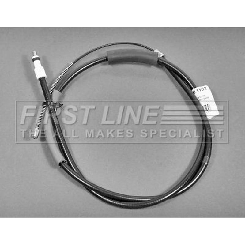 First Line Handbrake Cable Left Rear fits Citroën Zx 1991-1997