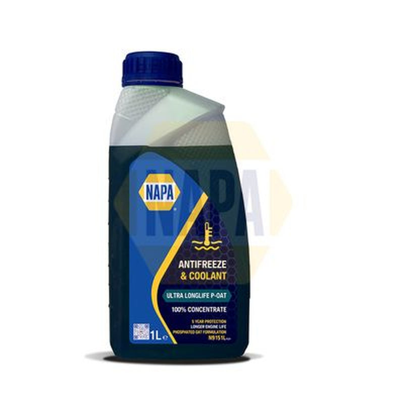 NAPA Antifreeze 1 Litres thin (low-viscosity) fits Abarth 124 Spider 2016 on 1.4