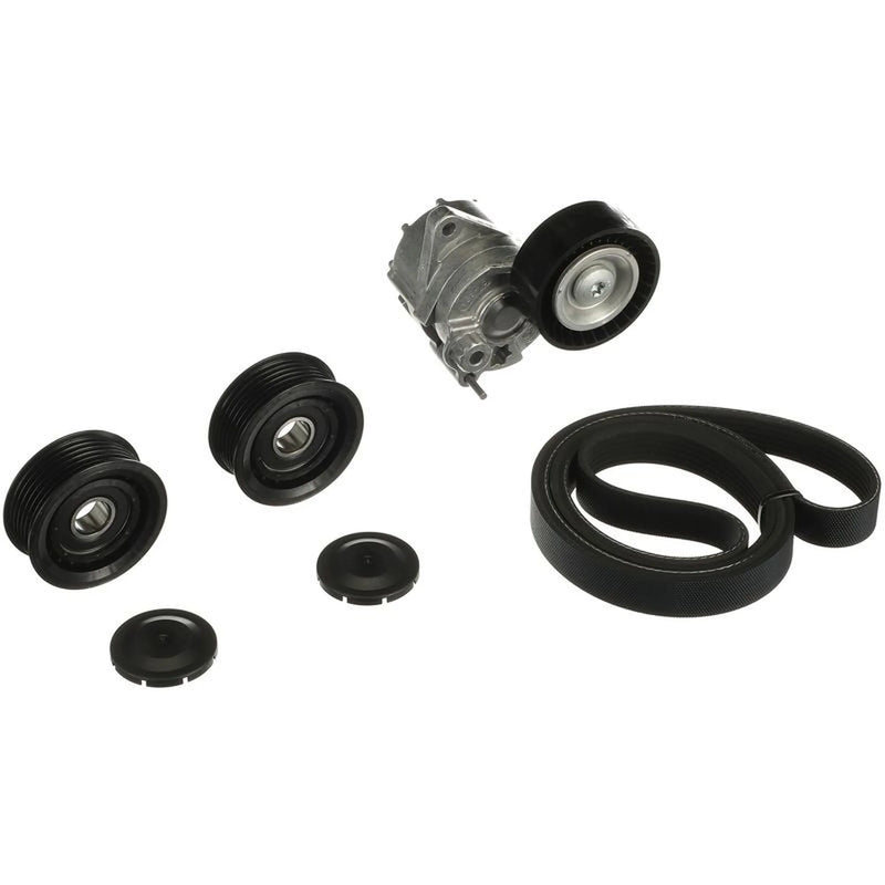 Gates V-Ribbed Belt Set fits Mercedes-Benz C-Class 1998-2000 202.134