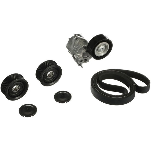 Gates V-Ribbed Belt Set fits Mercedes-Benz C-Class 1998-2000 202.134