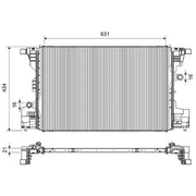 Valeo Engine Radiator 701188