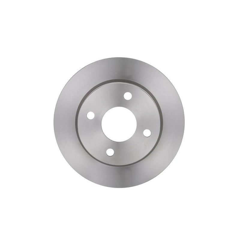 Bosch 2 x Solid Brake Discs fits Nissan Micra II 1992-2003 1.0 1.3 1.4