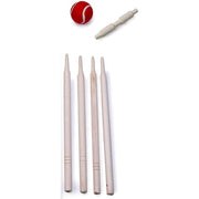 Size 5 7 Piece Cricket Complete Set With Mesh Carry Bag Outdoor Games UK Camping And Leisure - Dynamic Drive