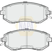 NAPA Front Brake Pad Set fits Subaru Brz 2012 on 2.0