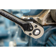 Sealey Ratchet Wrench 3/8"Sq Drive Premier Black AK7998 Sealey - Dynamic Drive