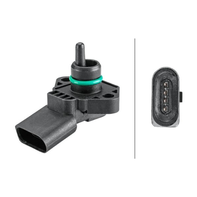 Hella MAP Sensor (Manifold Air Pressure) fits Seat Arosa 1997-2004 1.0 1.4
