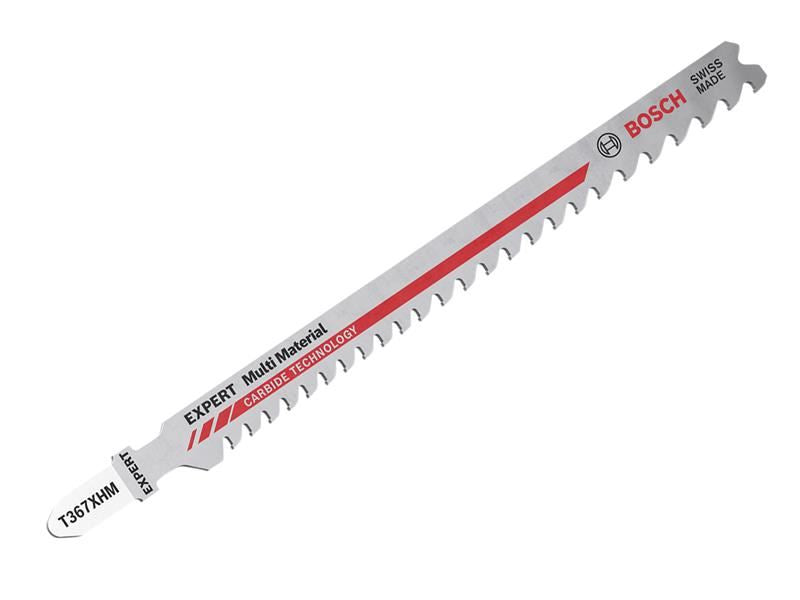 Bosch Powertool Accessories EXPERT Multi Material T367XHM Jigsaw Blade 132mm Pack of 3 Bosch Powertool Accessories - NN4 Online
