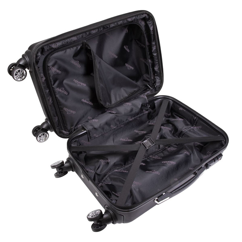 Dellonda 3-Piece Lightweight ABS Luggage Set with TSA Lock Dellonda  - Dynamic Drive