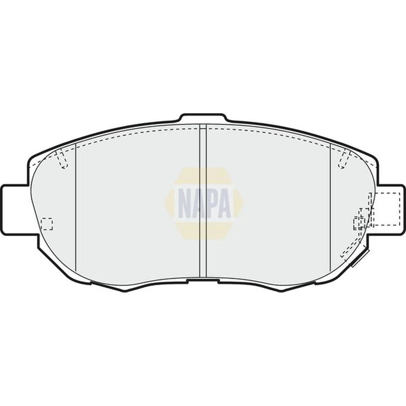 NAPA Front Brake Pad Set fits Lexus Gs 1997-2004