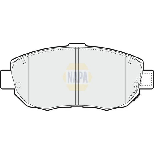 NAPA Front Brake Pad Set NBP1721