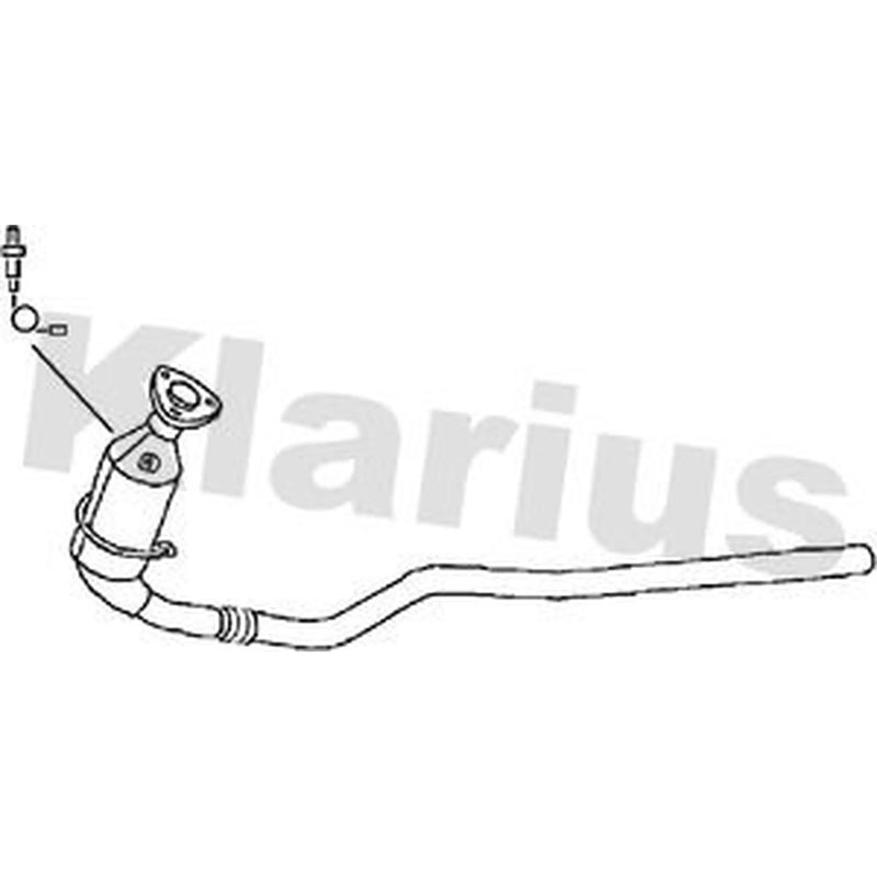 Klarius Catalyst Non Type Approved Front 380085 858157 380085