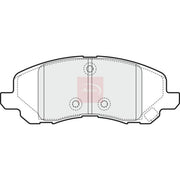 Apec Front Brake Pad Set fits Dodge Avenger 2007-2011 2.0