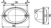 Hella 2ZR 343 130-607 Reverse Light