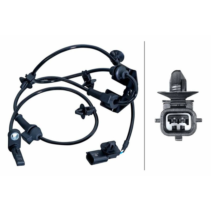 Hella ABS Wheel Speed Sensor Front Left fits Suzuki Swift III 2010-2017