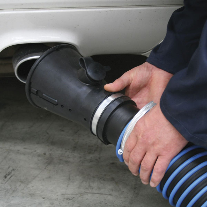 Sealey Exhaust Fume Extractor with 6m Ducting EFS/93 Sealey - Dynamic Drive