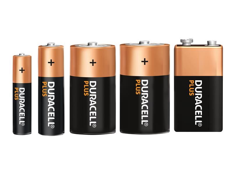 Duracell AAA Cell Plus Power RO3A/LR0 Batteries (Pack 4) Duracell - Dynamic Drive
