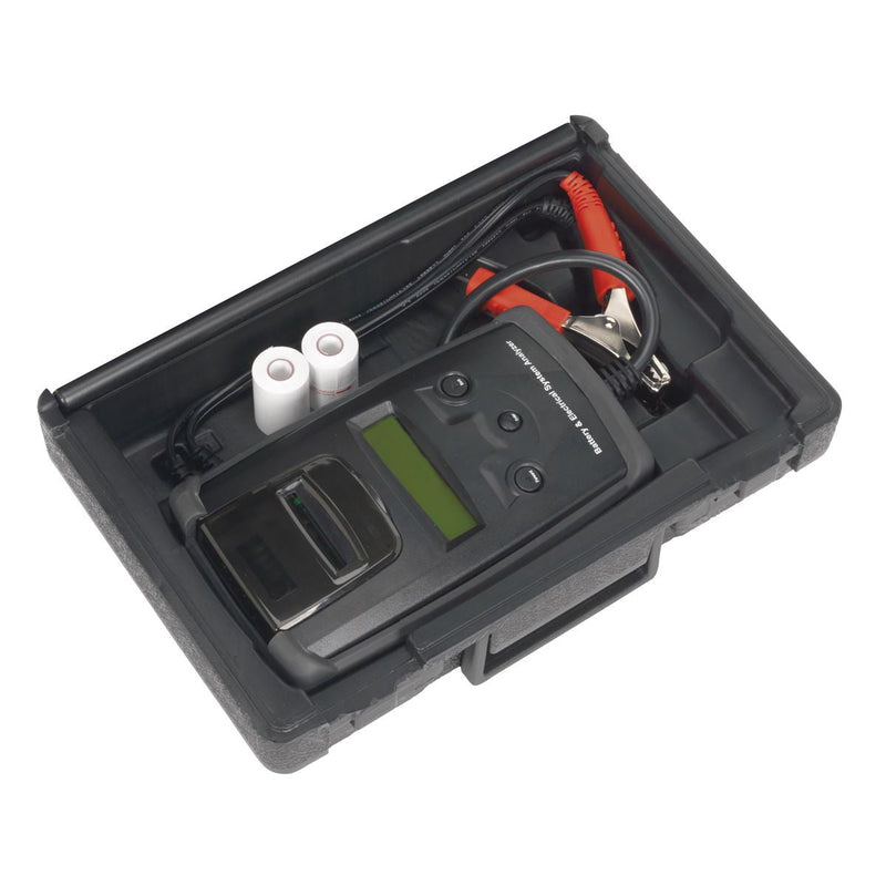 Sealey Digital Battery & Alternator Tester with Printer BT2003 Sealey - Dynamic Drive