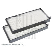 Blue Print Cabin Air Filter Set Wide High ADG02544