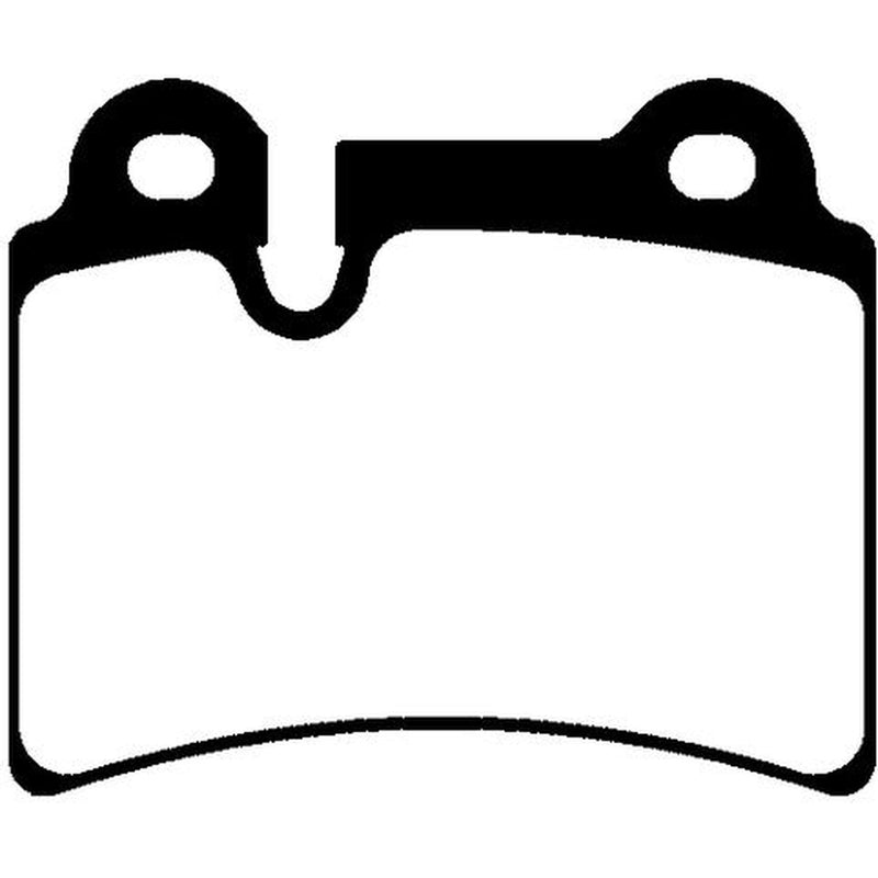 Abtex Rear Brake Pad Set fits VW Touareg 2002-2010 3.0 3.2 3.6 4.2 5.0 6.0