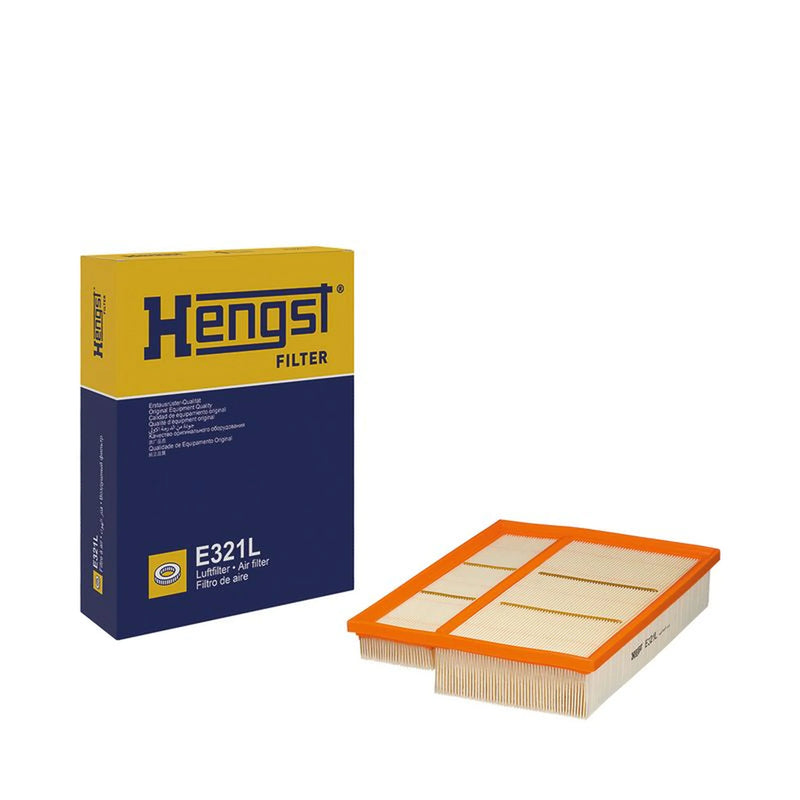 Hengst Engine Air Filter fits Mercedes-Benz C-Class 1993-2000