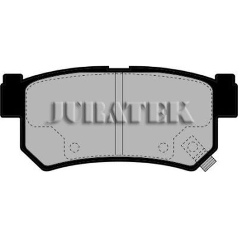 Juratek Rear Brake Pad Set fits Ssangyong Actyon I 2005-2013 2.0 2.3