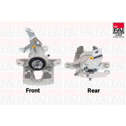 FAI Brake Caliper Assembly Rear Right FCA198R