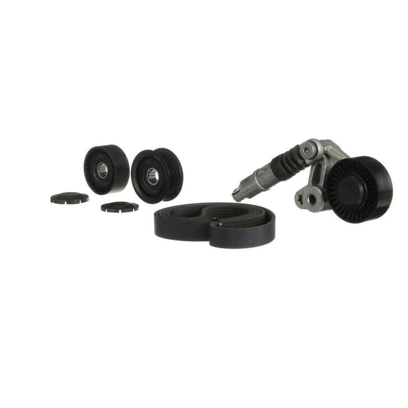 Gates V-Ribbed Belt Set fits Audi A4 B7 2004-2009 2.7 3.0