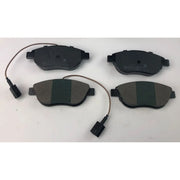 Juratek Front Brake Vented Discs & Pads fits Fiat Multipla 1999-2010 1.6 1.9