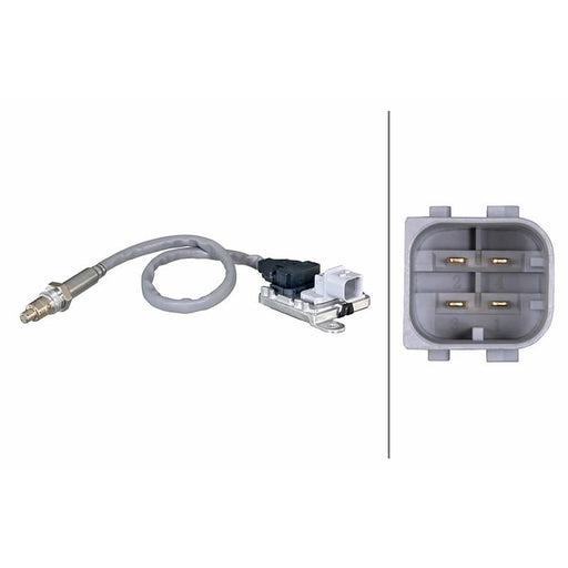 Hella NOx Nitrogen Oxide Sensor Exhaust Pin fits Mercedes-Benz MP3 2002-2003