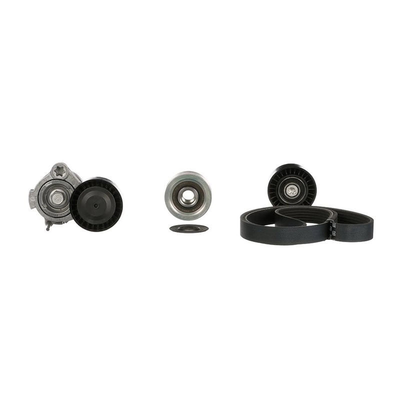 Gates V-Ribbed Belt Set fits Chevrolet Cruze 2009-2011 2.0