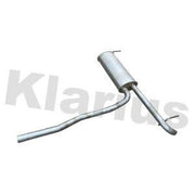 Klarius Box With Tail Pipe Rear fits Opel Astra K 2015-2019 1.0