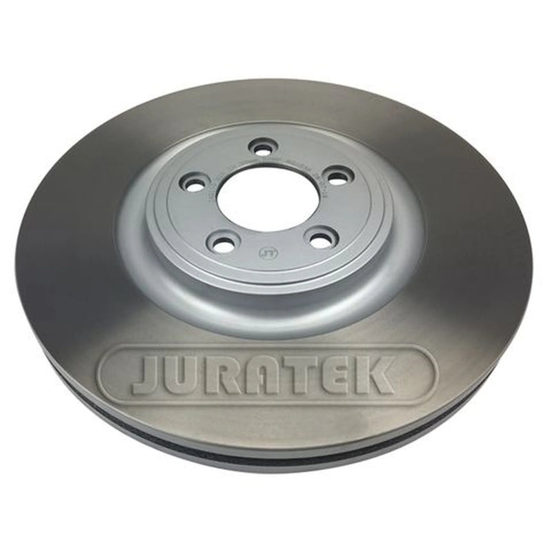 Juratek Front Brake Vented Discs & Pads fits Jaguar S-Type II 2001-2008 4.2