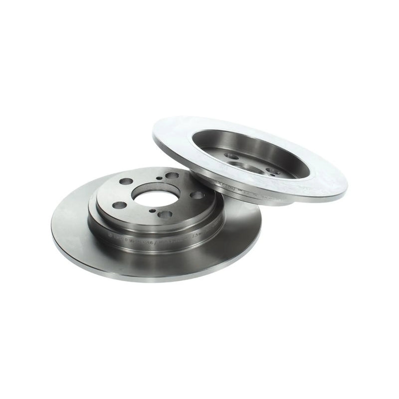 Bosch Rear Brake Solid Discs & Pads fits Toyota Urban Cruiser 2009-2016 1.33 1.4